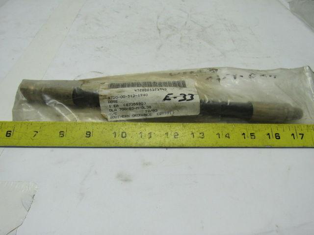 Mack Truck 4720-00-512-1940 Hose Assembly 0.312" ID 12" Length