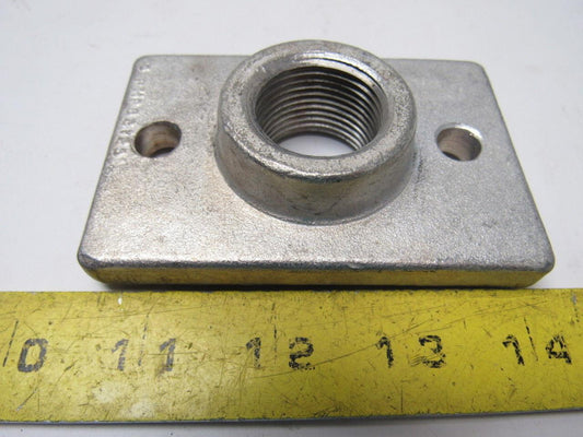 Puritas PMP82125 Plate Nut 2-1/2" X 3-3/4" 25,000LBS