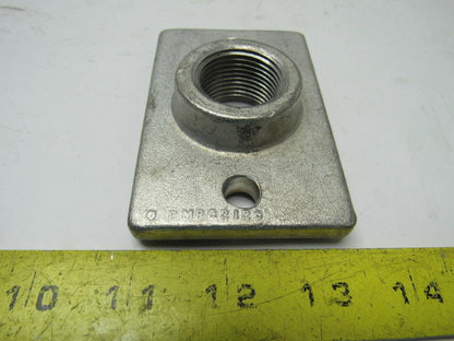 Puritas PMP82125 Plate Nut 2-1/2" X 3-3/4" 25,000LBS