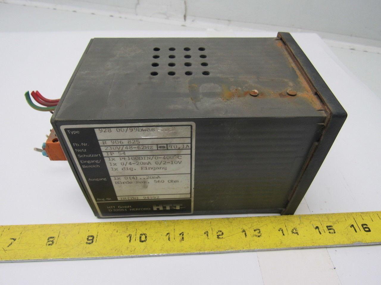 HTT 928 00/99bwas R 906 825 Flow Temperature Controller 230V 48-62Hz