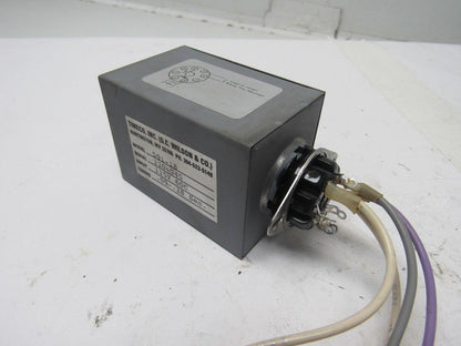 TIMECO 591-18 Time Delay Relay 115V 60C .09-.28 Sec.