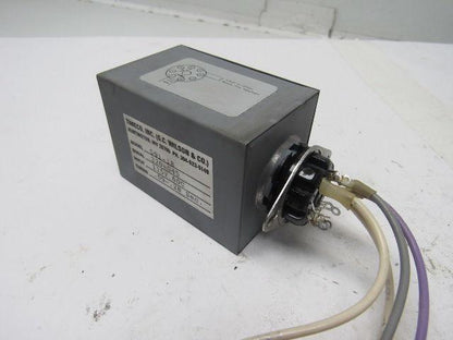 TIMECO 591-18 Time Delay Relay 115V 60C .09-.28 Sec.