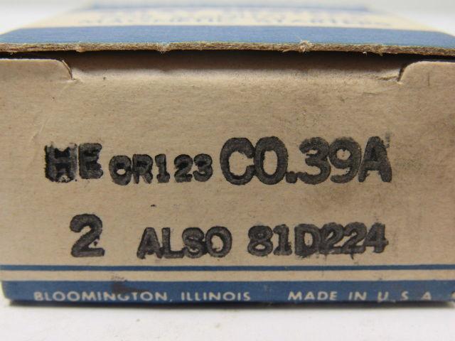 GE Fanuc CR123 CO.39N Thermal Overload Heating Element 4 Boxes Of 2