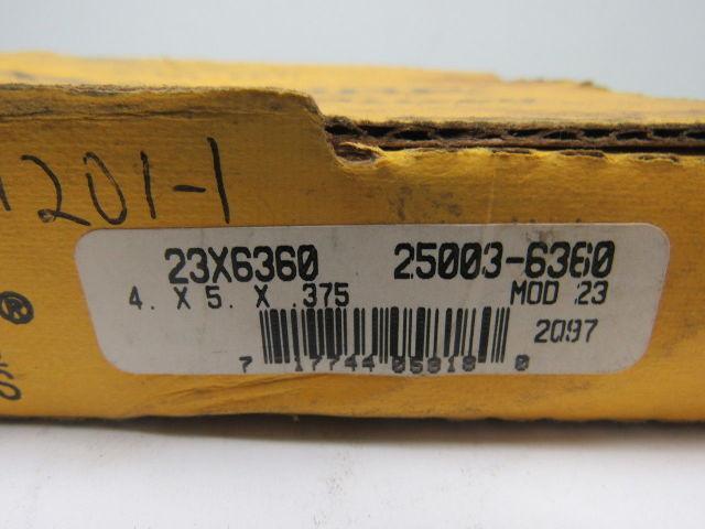 Garlock 25003-6360 Klozure Model 23 Single Lip Split Oil Seal 4" X 5" X 0.375"
