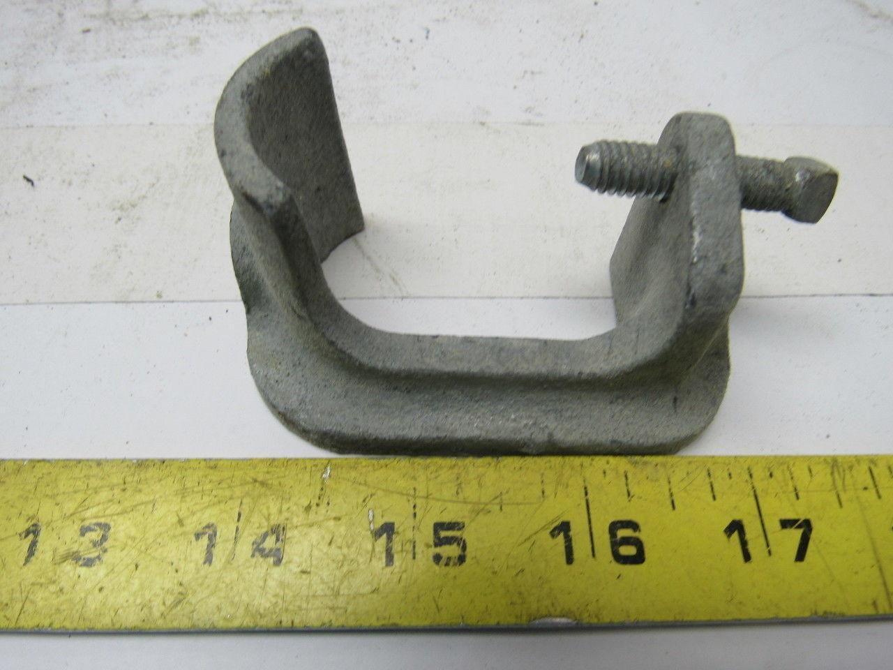 GOULD J 100 1" Plated Malleable Iron "J" Clamps For EMT,Rigid Conduit & IMC