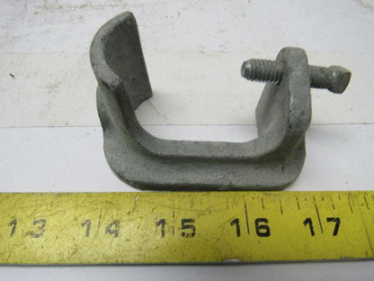 GOULD J 100 1" Plated Malleable Iron "J" Clamps For EMT,Rigid Conduit & IMC