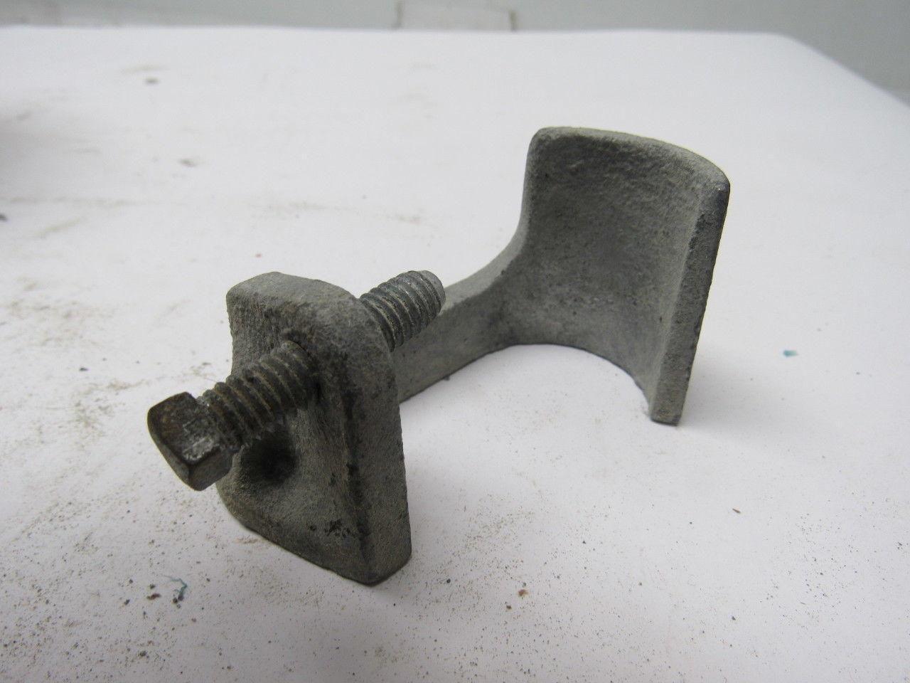 GOULD J 100 1" Plated Malleable Iron "J" Clamps For EMT,Rigid Conduit & IMC