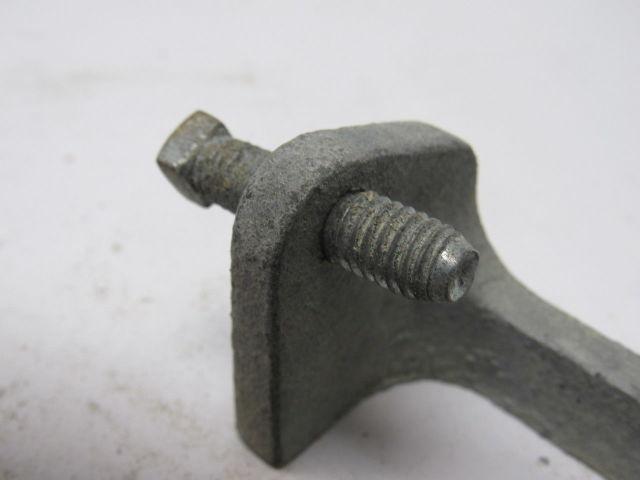 GOULD J 100 1" Plated Malleable Iron "J" Clamps For EMT,Rigid Conduit & IMC