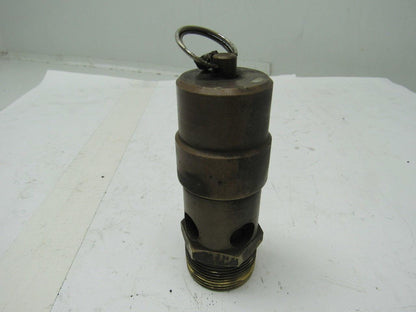 CDI SW12 1-1/4" NPT 200 PSI Pop-off ASME Safety Pressure Relief Valve Brass