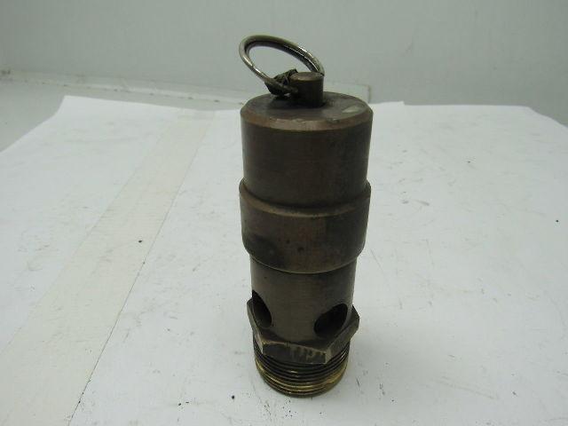 CDI SW12 1-1/4" NPT 200 PSI Pop-off ASME Safety Pressure Relief Valve Brass