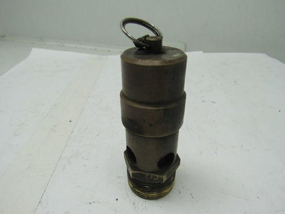 CDI SW12 1-1/4" NPT 200 PSI Pop-off ASME Safety Pressure Relief Valve Brass