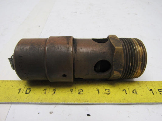 CDI SW12 1-1/4" NPT 200 PSI Pop-off ASME Safety Pressure Relief Valve Brass