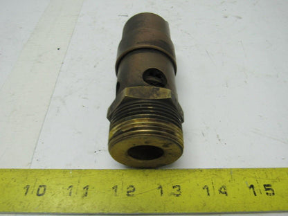 CDI SW12 1-1/4" NPT 200 PSI Pop-off ASME Safety Pressure Relief Valve Brass
