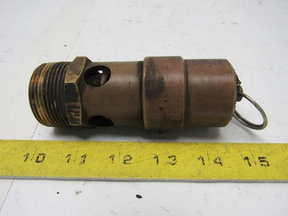 CDI SW12 1-1/4" NPT 200 PSI Pop-off ASME Safety Pressure Relief Valve Brass