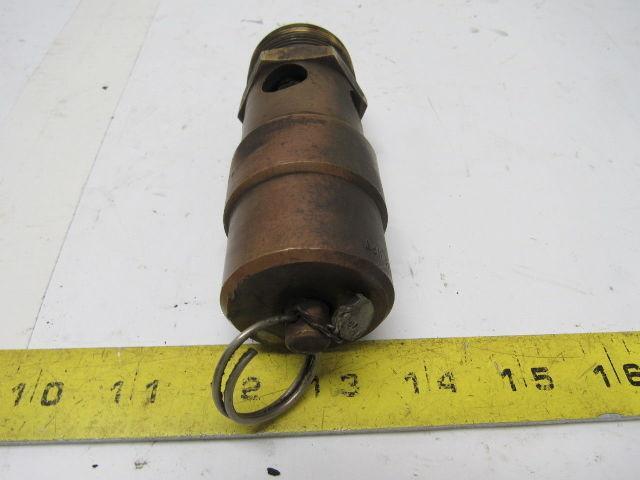 CDI SW12 1-1/4" NPT 200 PSI Pop-off ASME Safety Pressure Relief Valve Brass