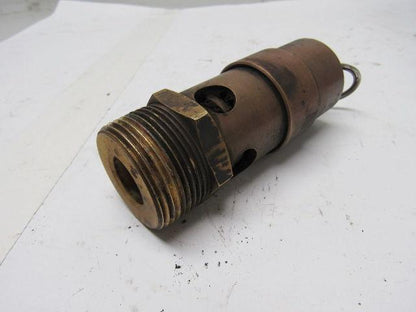 CDI SW12 1-1/4" NPT 200 PSI Pop-off ASME Safety Pressure Relief Valve Brass