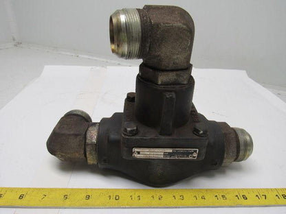 Ingersoll-Rand 39478193 Air Compressor Thermo Control Valve  With 1-7/8"-12 JIC