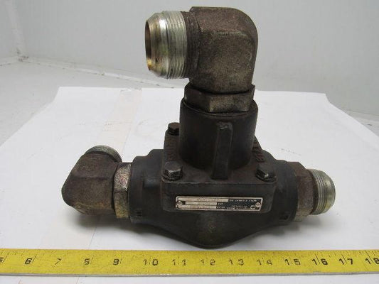 Ingersoll-Rand 39478193 Air Compressor Thermo Control Valve  With 1-7/8"-12 JIC