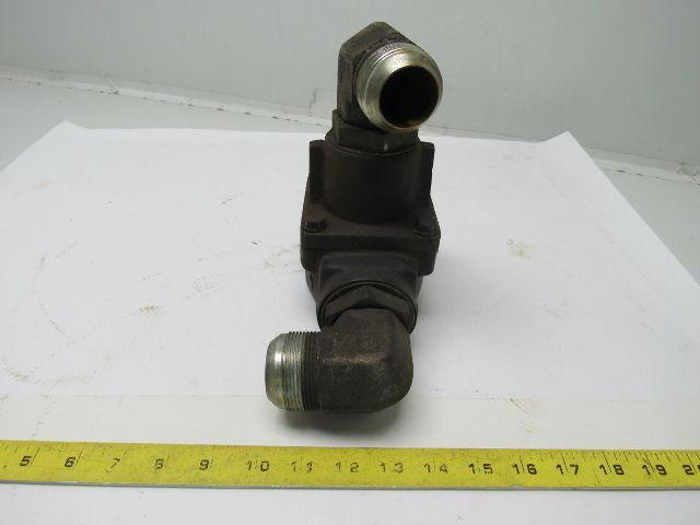Ingersoll-Rand 39478193 Air Compressor Thermo Control Valve  With 1-7/8"-12 JIC