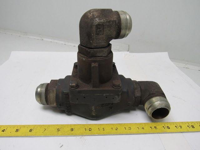 Ingersoll-Rand 39478193 Air Compressor Thermo Control Valve  With 1-7/8"-12 JIC