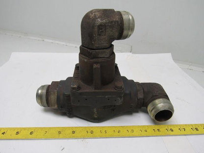 Ingersoll-Rand 39478193 Air Compressor Thermo Control Valve  With 1-7/8"-12 JIC