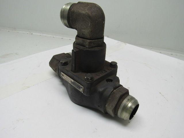 Ingersoll-Rand 39478193 Air Compressor Thermo Control Valve  With 1-7/8"-12 JIC