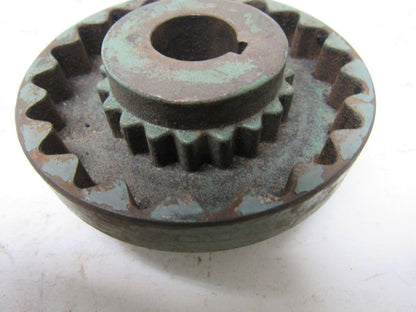 TB WOODS 5J Assembly 1" & 3/4" Bore W/ Used Flex Coupler