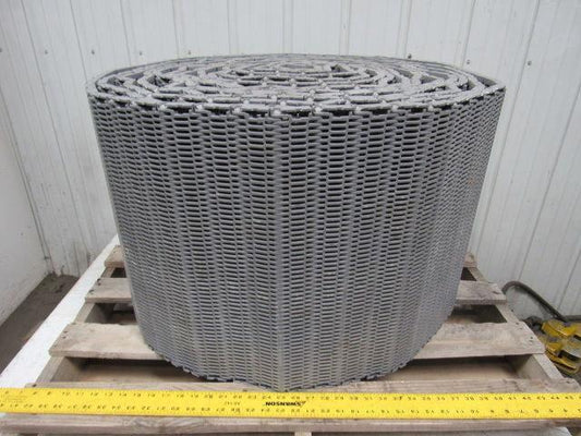 Intralox 400FG Flush Grid Conveyor Belt 2" Pitch 19-11/16"x 56' 17% Open Area