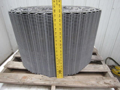 Intralox 400FG Flush Grid Conveyor Belt 2" Pitch 19-11/16"x 56' 17% Open Area