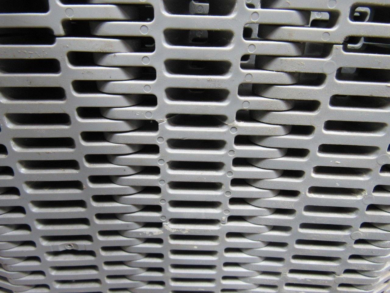 Intralox 400FG Flush Grid Conveyor Belt 2" Pitch 19-11/16"x 56' 17% Open Area