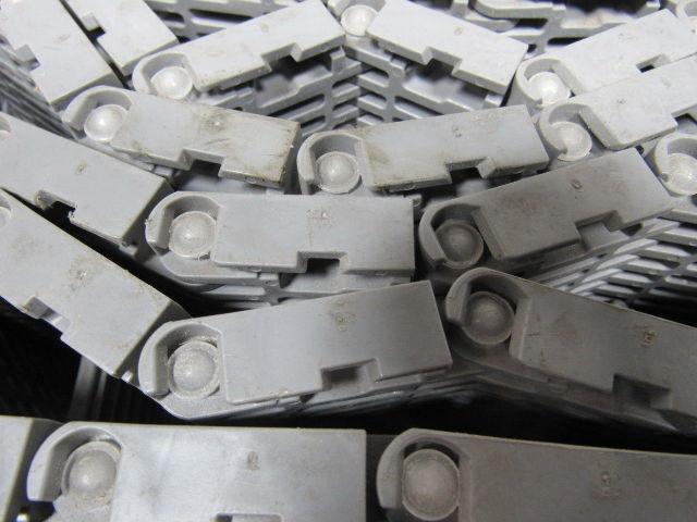 Intralox 400FG Flush Grid Conveyor Belt 2" Pitch 19-11/16"x 56' 17% Open Area