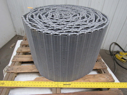 Intralox 400FG Flush Grid Conveyor Belt 2" Pitch 19-11/16"x 55' 17% Open Area