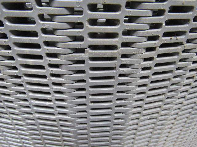 Intralox 400FG Flush Grid Conveyor Belt 2" Pitch 19-11/16"x 55' 17% Open Area