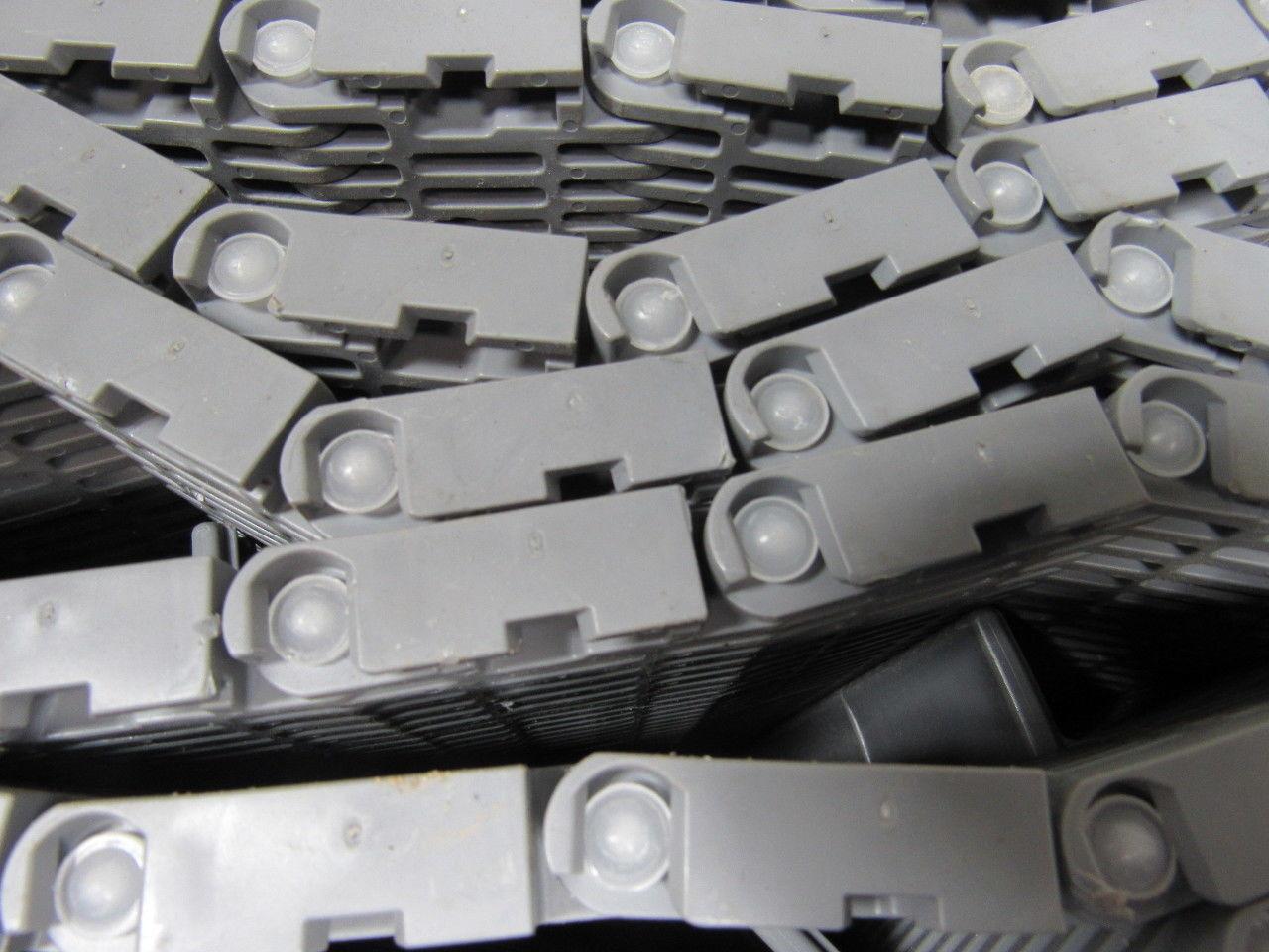 Intralox 400FG Flush Grid Conveyor Belt 2" Pitch 19-11/16"x 55' 17% Open Area