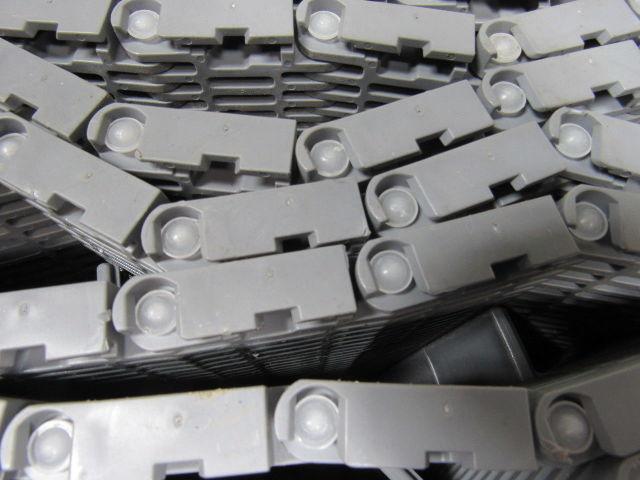 Intralox 400FG Flush Grid Conveyor Belt 2" Pitch 19-11/16"x 55' 17% Open Area