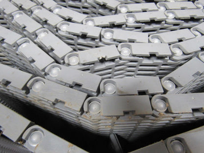 Intralox 400FG Flush Grid Conveyor Belt 2" Pitch 19-11/16"x 55' 17% Open Area