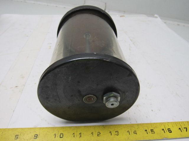 Remote Mount Gravity Feed Acrylic lubrication Reservoir 3-7/8" ID X 6-3/8" OAL