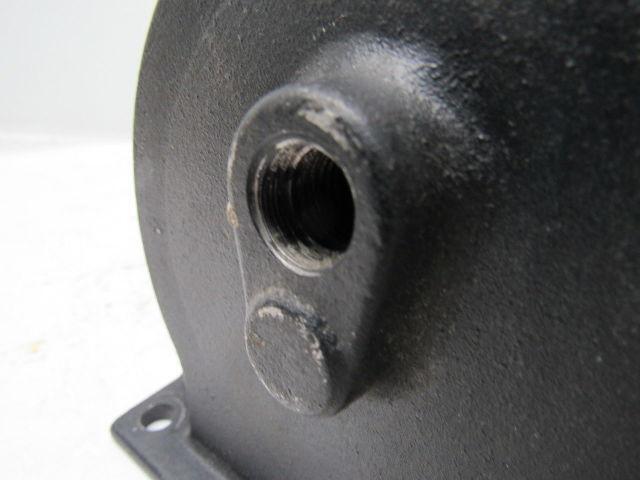 Remote Mount Gravity Feed Acrylic lubrication Reservoir 3-7/8" ID X 6-3/8" OAL