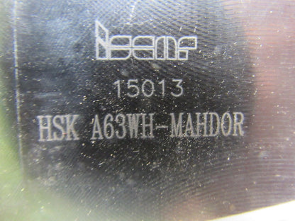 Iscar HSK A63WH-MAHDOR Modular Grip Adapter W/Guhring HSK 63 A 4" Extension