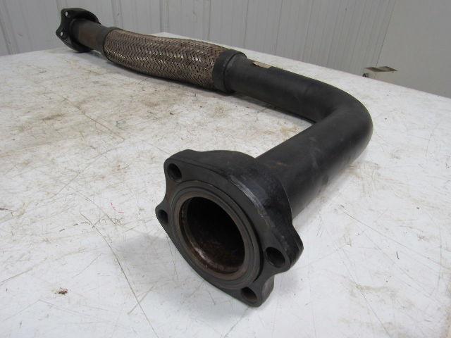 Ingersoll-Rand 39878319 4" Sealed Flange Pipe Aftercooler To Tank 90° Elbow