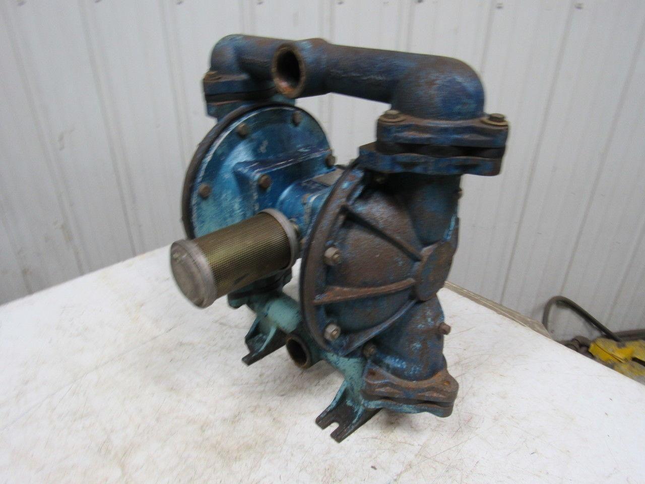 SANDPIPER EB1-1/2-M Type TB1-1 Air Operated Dual Diaphragm Pump 1 1/2"
