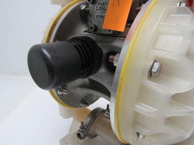 VERSA-MATIC PUMP E1PA6X669A 1" Air Operated Dual Diaphragm Pump PolyPro/Aluminum