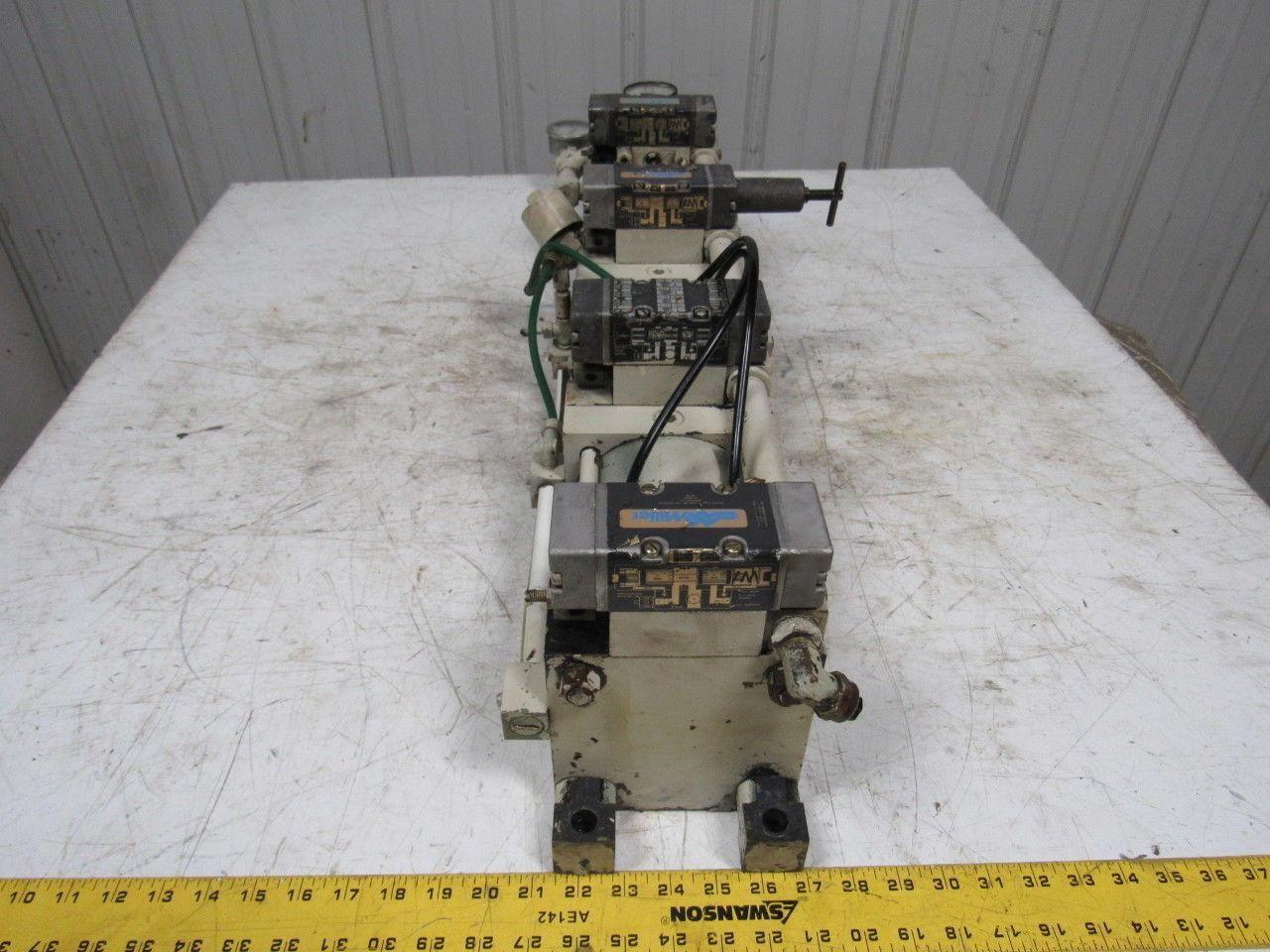 Miller Fluid A50T Booster Power Tandem Unit 150 PSI 5" Bore 6" Stroke