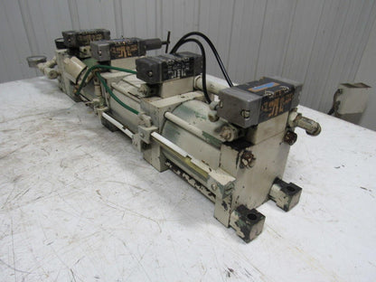 Miller Fluid A50T Booster Power Tandem Unit 150 PSI 5" Bore 6" Stroke