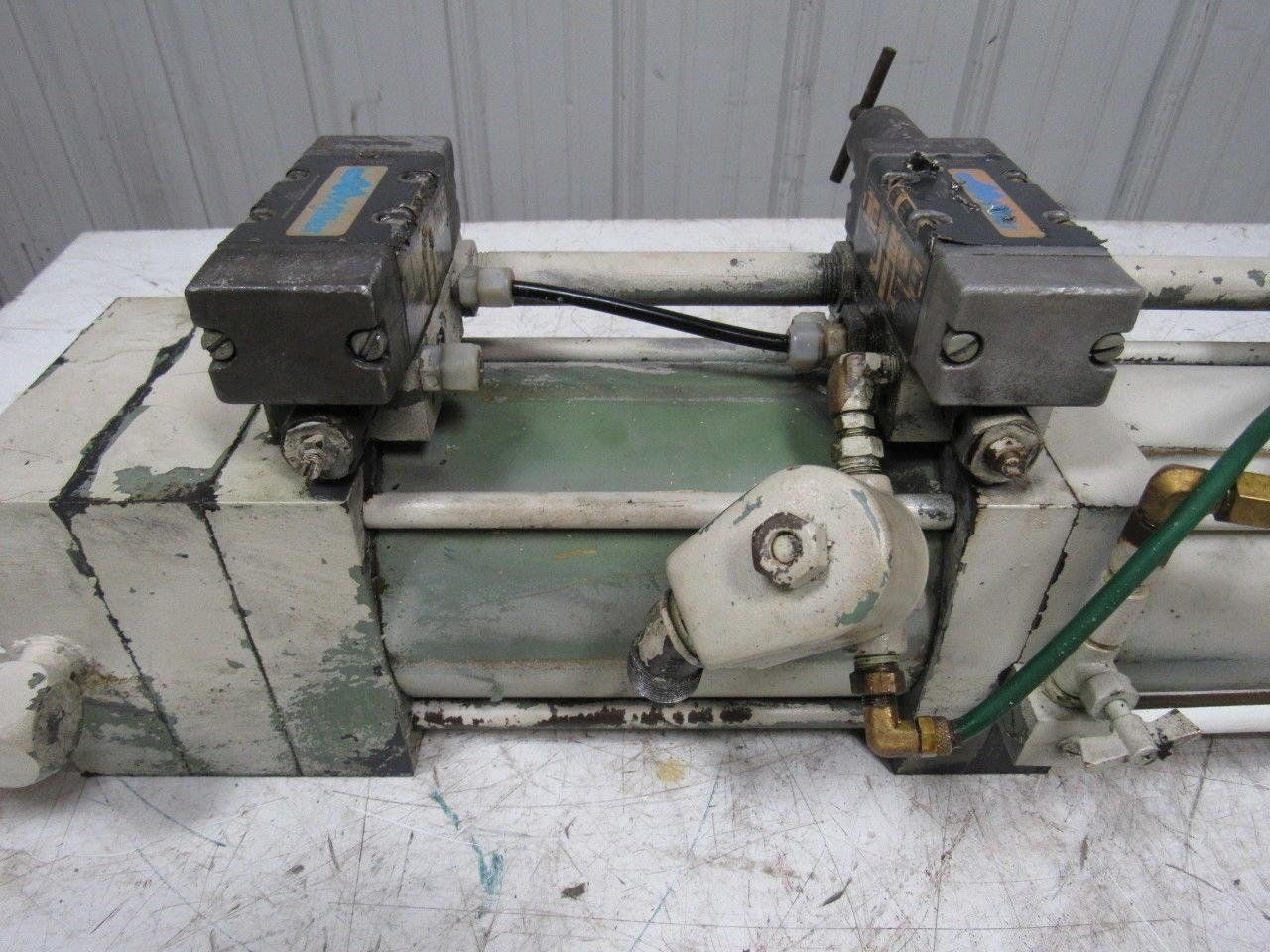 Miller Fluid A50T Booster Power Tandem Unit 150 PSI 5" Bore 6" Stroke