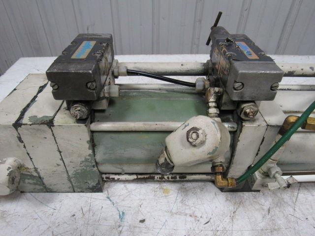 Miller Fluid A50T Booster Power Tandem Unit 150 PSI 5" Bore 6" Stroke