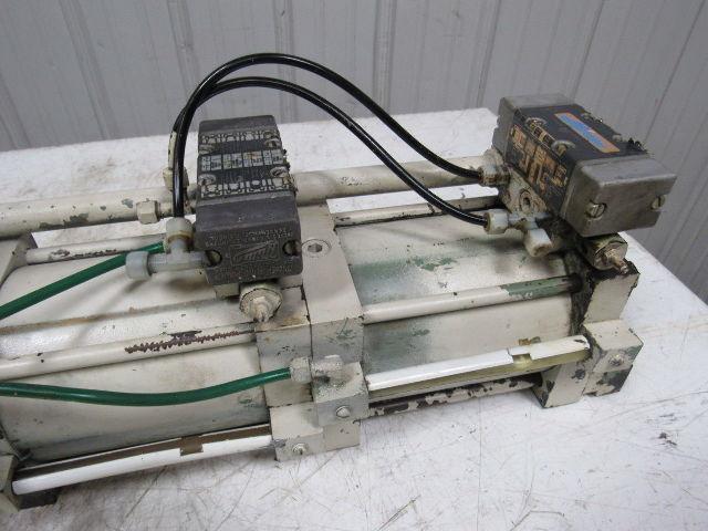 Miller Fluid A50T Booster Power Tandem Unit 150 PSI 5" Bore 6" Stroke