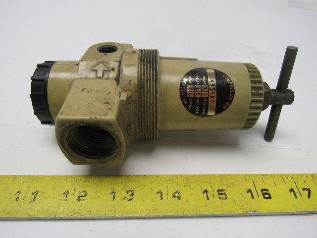 4959K4 Compressed Air Regulator 300 PSI In MAX 125 PSI Out