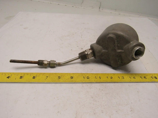 ADALET 3-1/2"X3-1/2"X2" Explosion Proof Hazardous Location Box Class 1&2 W/Probe