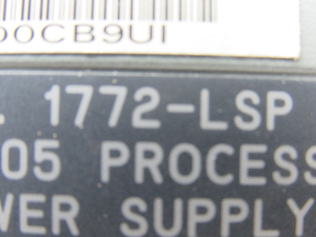 A-B Allen Bradley 1772-LSP Rev. H Mini-PLC-2/05 Processor W/Power Supply